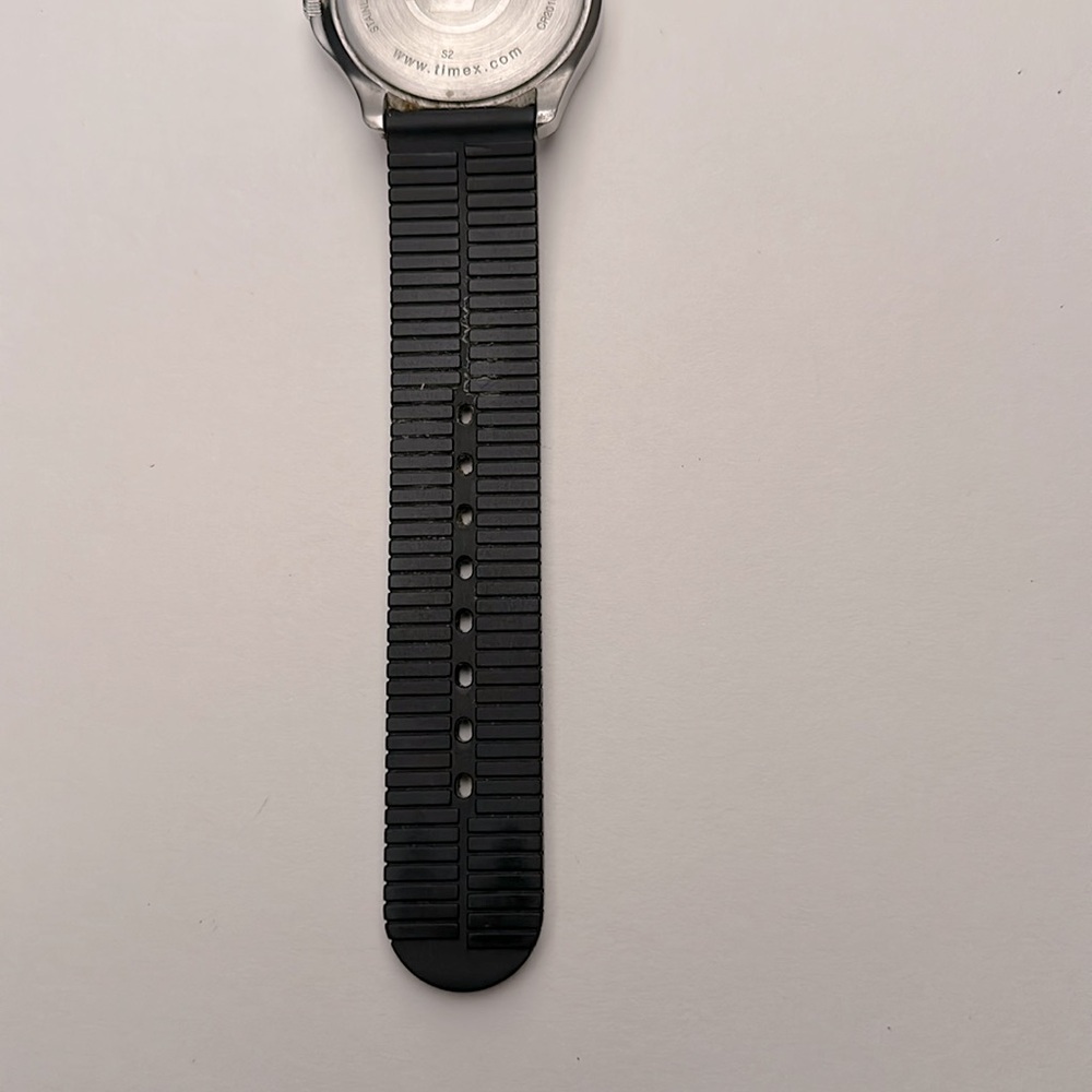 Timex Expedition 50m Water Resistance Black & Silver Men's Watch Rubber Strap - Picture 8 of 10